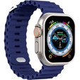 Pasek Silikonowy do Apple Watch 1/2/3/4/5/6/7/8/9/10/11/SE Ultra 1/2/3 42/44/45/46/49mm, Granatowy