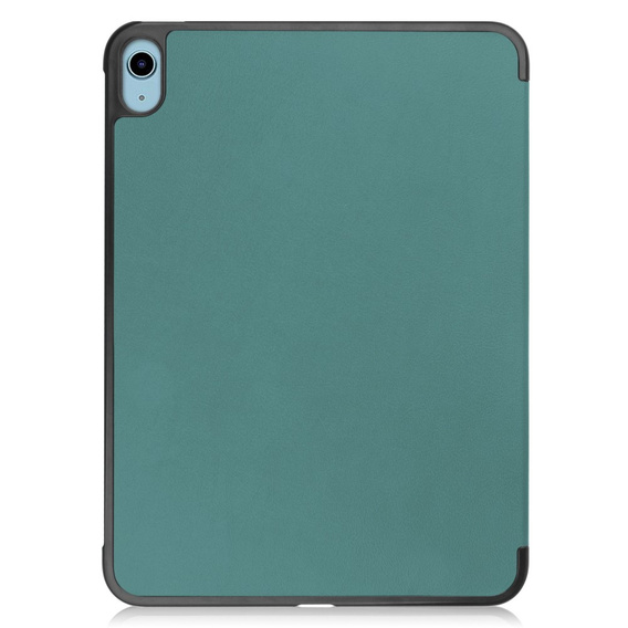 Etui do iPad 10.9" 2022 (10 gen.) / iPad 11" 2025 A16 (11 gen.), Smartcase z miejscem na rysik, zielone