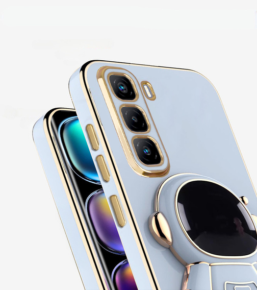 Etui do Infinix Hot 50 Pro+ 4G, Astronaut, niebieskie