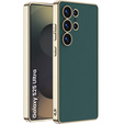 Etui do Samsung Galaxy S25 Ultra, GKK Leather, zielone
