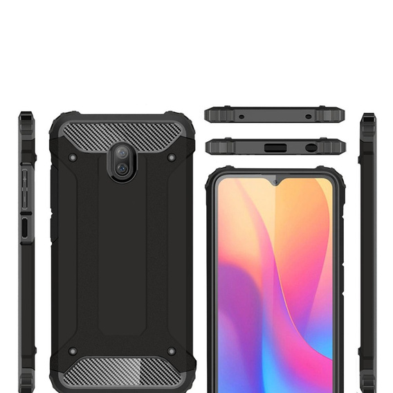 Etui TECH ARMOR do Xiaomi Redmi 8A - Black