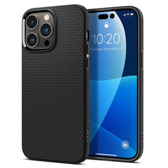 OUTLET Etui Spigen do iPhone 14 Pro Max, Liquid Air, czarne