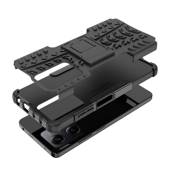 Etui do Xiaomi POCO X5 Pro 5G, Tire Armor, czarne