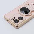 Etui do Xiaomi 13T / 13T Pro, Astronaut, różowe rose gold