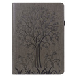 Etui do Xiaomi Redmi Pad SE 11", tree and deers, szare