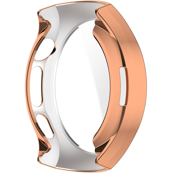 2w1 Etui z Osłoną na ekran do Huawei Watch 5 42mm, Różowe rose gold