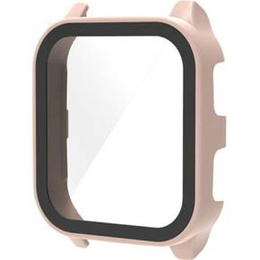 2w1 Etui + Szkło hartowane do Garmin Venu Sq 2, Różowe