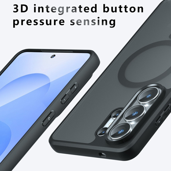 Etui do Samsung Galaxy S26 Ultra, Matt Case, do MagSafe, czarne