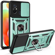 Etui pancerne do Xiaomi Redmi 12C, CamShield Slide, zielone