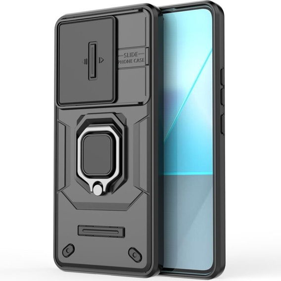 Etui KickStand Camera Lens do Xiaomi Redmi Note 13 Pro 5G, czarne