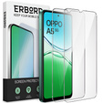 2x Szkło Hartowane do Oppo A5 5G / A5m, ERBORD 9H Hard Glass, szybka