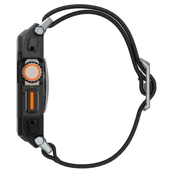 Pasek z etui Spigen do Apple Watch Ultra 1/2/3 49mm, Lite Fit Pro, Czarny