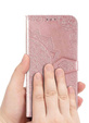 Etui z klapką do Oppo Reno 11F 5G, Mandala, różowe rose gold