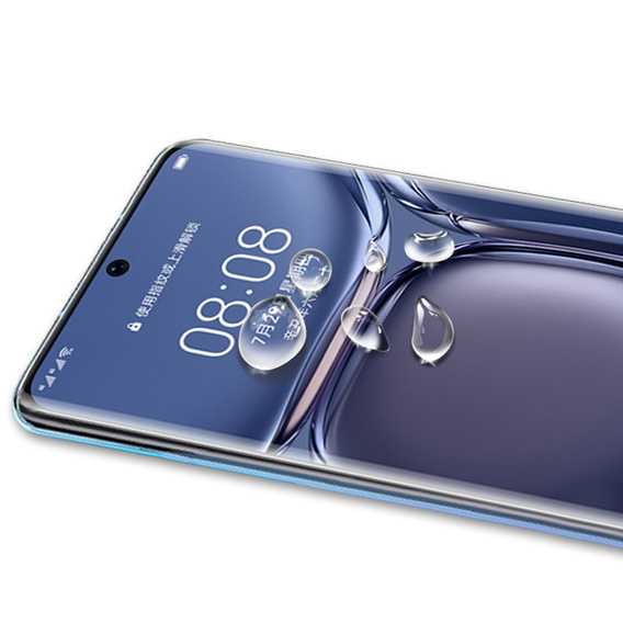 Szkło Hartowane Mocolo Full Glue do Huawei P50 Pro, czarna ramka