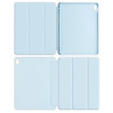 Etui do iPad 10.9" 2022 (10 gen.) / iPad 11" 2025 A16 (11 gen.), Smart Pencil, z miejscem na rysik, niebieskie