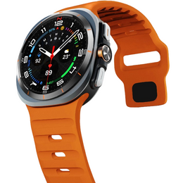 Pasek Silikonowy do Samsung Galaxy Watch Ultra 47mm (2025 / 2024), Pomarańczowy