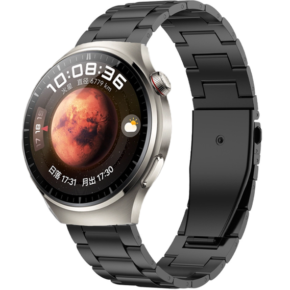 PASEK DO HUAWEI WATCH 2 3 4 5 GT GT2 GT3 GT4 GT5 PRO GT2e 2e 46MM 48MM czarny