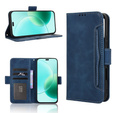 Etui z klapką do Honor 400 Lite, Card Slot, granatowe