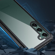 Etui do Samsung Galaxy S22, Shockproof, z folią, czarne