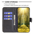 Etui z klapką do Samsung Galaxy A56 5G, Wallet, BINFEN COLOR, czarne