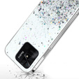 Etui do Xiaomi Redmi 10C, Glittery, przezroczyste