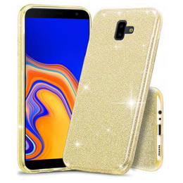 Etui Glitter Case do Samsung Galaxy J6+ Plus, Gold