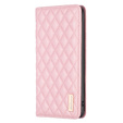 Etui z klapką do Samsung Galaxy A54 5G, Wallet, BINFEN COLOR, różowe