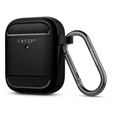 Etui na słuchawki Airpods 1/2, SPIGEN, Rugged Armor, Matte Black