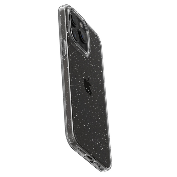 Etui Spigen do iPhone 15 Pro, Liquid Crystal Glitter, Przezroczyste / Brokatowe