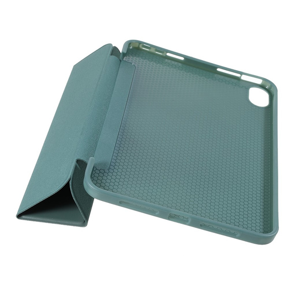 Etui do iPad mini 8.3" 2021 (6 gen.) / iPad mini 8.3" 2024 (7 gen.), z klapką, Zielone
