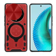 Etui pancerne do Honor Magic 6 Lite 5G, CamShield Slide, czerwone