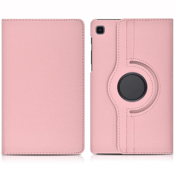 Etui do Samsung Galaxy Tab A7 Lite 8.7 T220 / T225, Obrotowe 360, Różowe