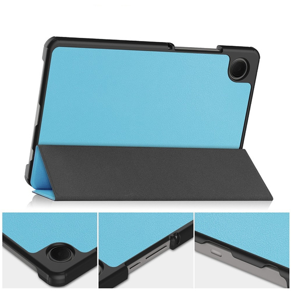 Etui z klapką do Samsung Galaxy Tab A11/A9, Smartcase, niebieskie