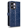 Etui z klapką do Oppo Reno 14, Wallet Rhombus, niebieskie