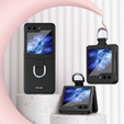 Etui Ring Holder do Samsung Galaxy Z Flip5 5G, czarne