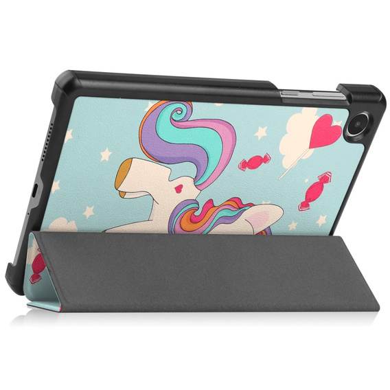 Etui do Lenovo Tab M8 Gen 4 TB-300FU, Smartcase, unicorn