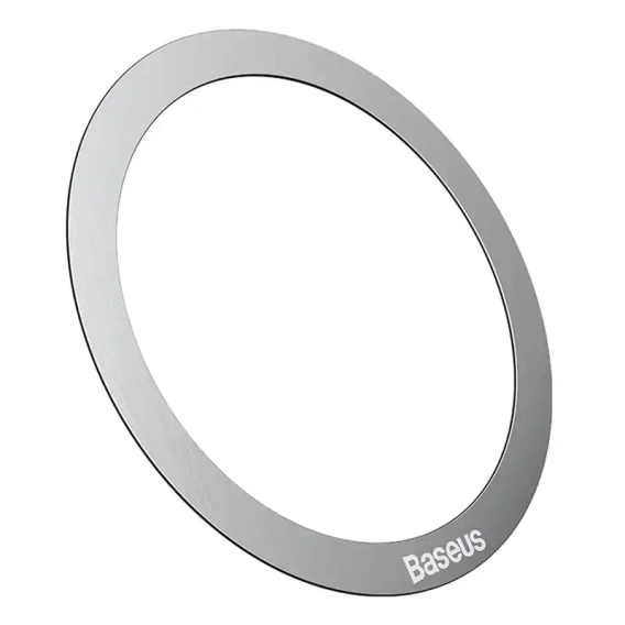 Baseus magnetyczny pierścień do telefonu – kompatybilny z MagSafe (2 sztuki) - srebrne