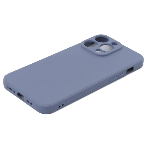 Etui do iPhone 15 Pro Max, Silicone Lite, lawendowe