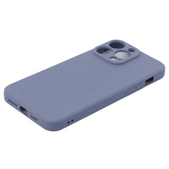 Etui do iPhone 15 Pro, Silicone Lite, lawendowe