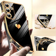 Etui do Samsung Galaxy S25 FE, Electro heart, czarne