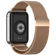 Pasek Bransoleta Milanese do Xiaomi Smart Band 8 Pro / Xiaomi Smart Band 9 Pro, Różowa Rose Gold