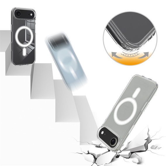 Etui do iPhone Air, do MagSafe, przezroczyste
