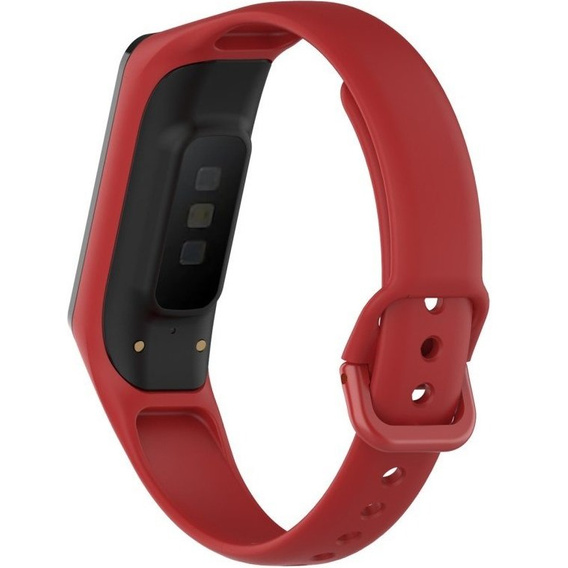 Pasek Silikonowy do Samsung Galaxy Fit 2 SM-R220, Czerwony