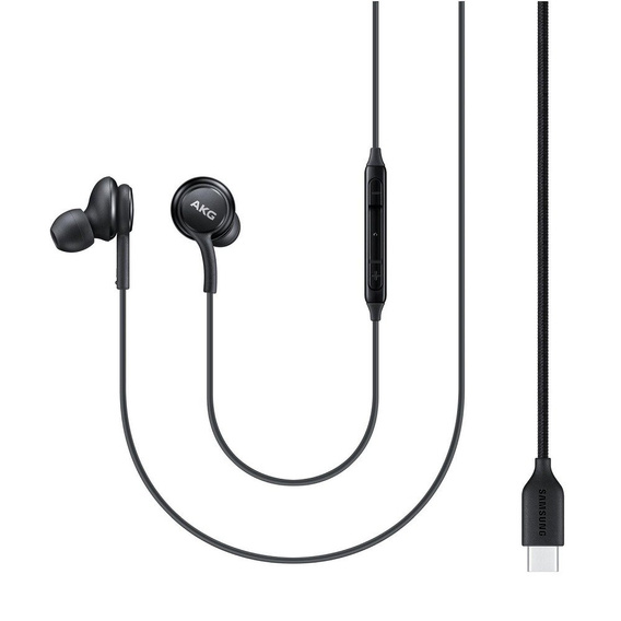 Słuchawki Samsung AKG EO-IC100BBEGEU USB-C do Galaxy S24 – widok ogólny produktu