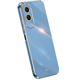 Etui do Honor 90 Lite 5G, Glamour CamShield, niebieskie