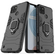 Etui do Realme C21Y, Kickstand Ring, czarne