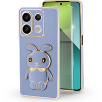 Etui do Xiaomi Redmi Note 13 Pro 5G, Rabbit, niebieskie + Szkło Hartowane 9H