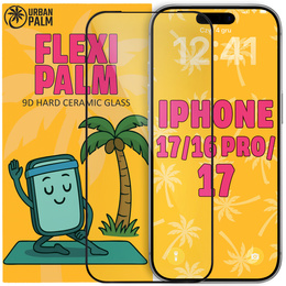 Szkło Ceramiczne 9D Flexi Palm do iPhone 17 Pro / 17 / 16 Pro