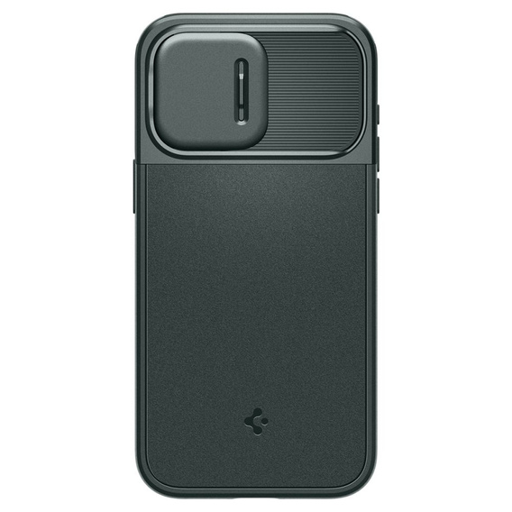OUTLET Etui SPIGEN do iPhone 15 Pro Max, Optik Armor MagSafe, Zielone