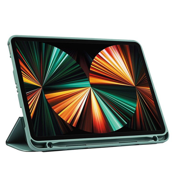 Etui do iPad Pro 11" 2022/2021 (4/3 gen.), Smartcase z miejscem na rysik, zielone